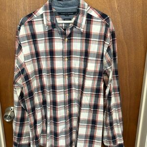 Tommy Hilfiger plaid button down